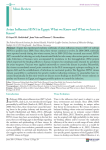 Mini-Review Avian Influenza H5N1 in Egypt: What we Know and