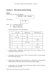 Energy Questions - Lesmahagow High School