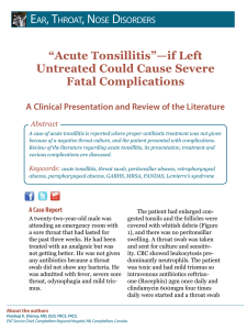 Acute Tonsillitis - healthPlexus.net