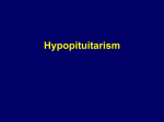 Hypopituitarism