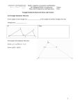Triangle Similarity Shortcuts Notes and Practice