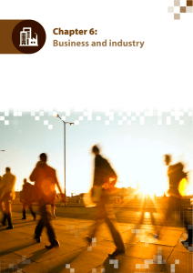 Chapter 6: Business and industry