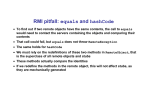 RMI pitfall: equals and hashCode
