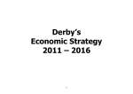 Economic Strategy - Community Action Derby