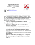 Syllabus Layout - South Carolina Science Academy