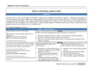 Stage 1 - Madison Public Schools