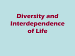 Diversity and Interdependence of Life Powerpoint