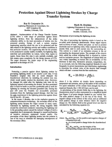 98 - Protection Against Direct Lightning Strokes by Charge