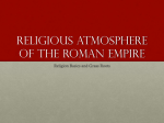 NT113 Roman Religious Experience