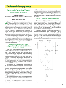 Switched-capacitor power electronics circuits