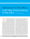 Cold War Policymaking in the OAS