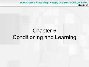Introduction to Psychology: Kellogg Community College, Talbot
