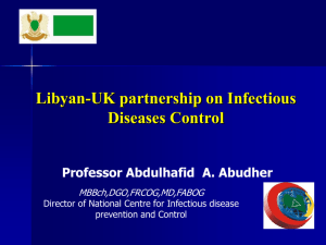 Libyan European partnership for infectious diseases control