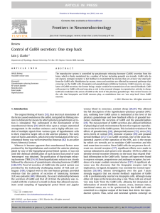 Control of GnRH secretion: One step back - e