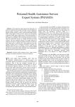 Personal Health Assistance Service Expert System (PHASES)