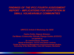 indings of the IPCC Fourth Assessment Report