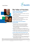 Value of Vaccines - Edinburg Childrens Clinic