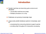 Parallel Databases - Brown Computer Science