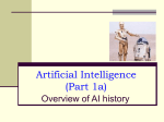 The overview and history of AI