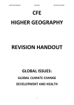 NEW HIGHER GEOGRAPHY REVISION