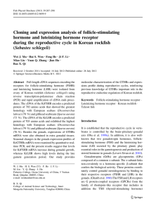 Cloning and expression analysis of follicle