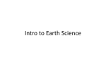 Intro to Earth Science