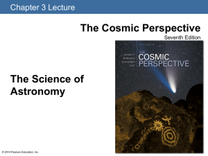 The Cosmic Perspective The Science of Astronomy