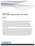 Data Center Interconnection with VXLAN