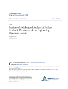 Predictive Modeling and Analysis of Student Academic Performance