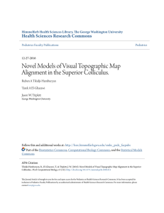 Novel Models of Visual Topographic Map Alignment in the Superior