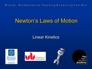 Newton`s Laws of Motion (power point file)