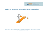 Patient and Caregiver Orientation Program 021517.pptx