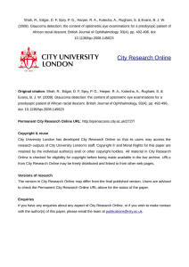 - City Research Online