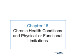 Chronic Health Conditions and Physical/Functional Limitations