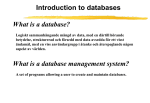 What is a database?