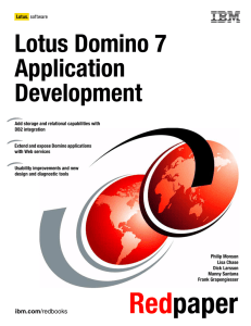 Lotus Domino 7 Application Development