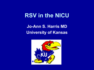 RSV in the NICU - Pediatric Infectious Diseases Society