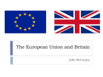 The European Union and Britain