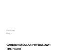 CARDIOVASCULAR PHYSIOLOGY: THE HEART