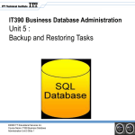 SQL Server Backup - Pearson Education