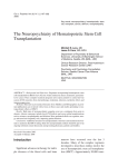 The Neuropsychiatry of Hematopoietic Stem Cell Transplantation