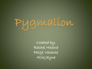 Pygmalion - Lake