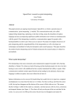 SpeechText: research on print interpreting