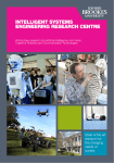Intelligent Systems Engineering Research Centre flyer