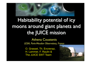 Habitability potential of icy moons around giant planets and the