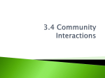 3.4 Community Interactions