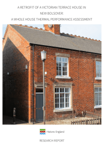 A Retrofit of a Victorian House in New Bolsover