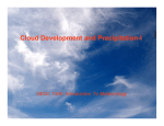 Cloud Development and Precipitation-I