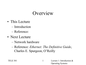 Lecture 1