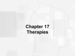 Chapter 17: Therapies